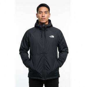 The North Face Antora Rain Hoodie Mens L Black Full Zip Jacket Gorpcore Techwear